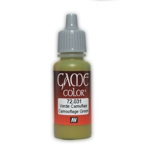 VALLEJO: GAME COLOR CAMOUFLAGE GREEN (17ML)