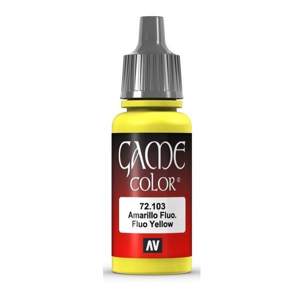 Vallejo VALLEJO: GAME COLOR FLUO YELLOW (17ML)