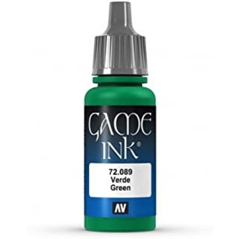 VALLEJO: GAME COLOR GREEN INK 17ML