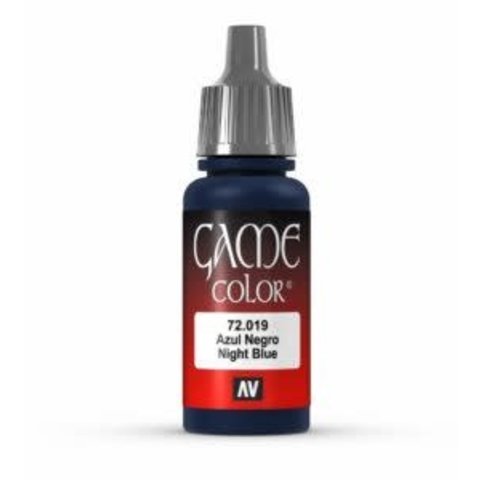 VALLEJO: GAME COLOR NIGHT BLUE (17ML)