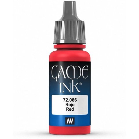 VALLEJO: GAME COLOR RED INK 17ML