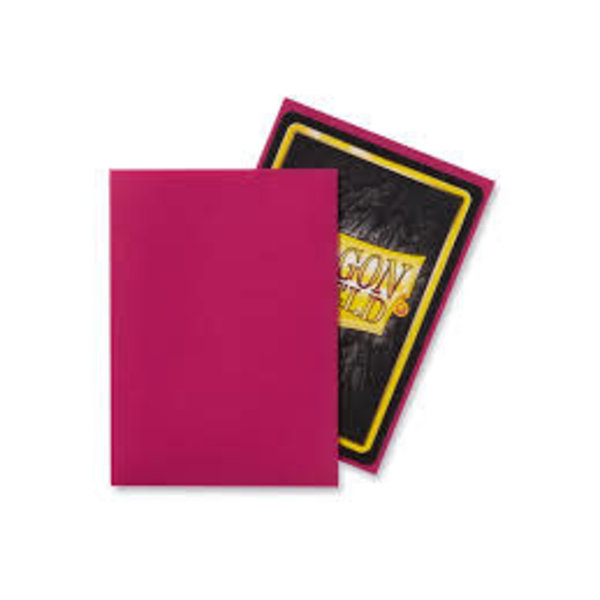 Arcane Tinmen DRAGON SHIELD SLEEVES MATTE MAGENTA 100CT