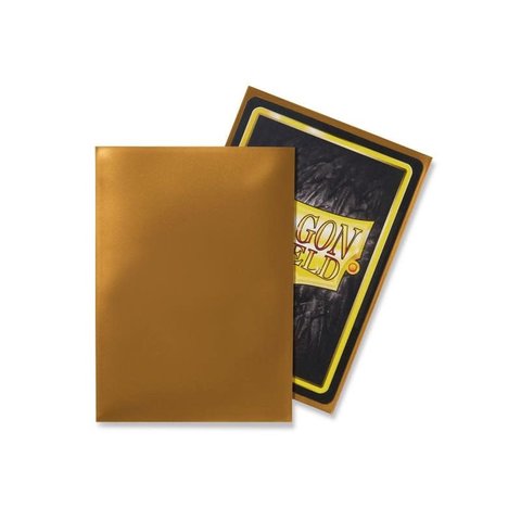 DRAGON SHIELD SLEEVES CLASSIC GOLD 100CT