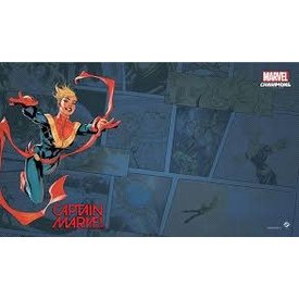 ASMODEE MARVEL CHAMPIONS - GAME MAT - Captain Marvel