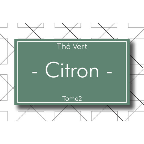 THÉ VERT - Citron