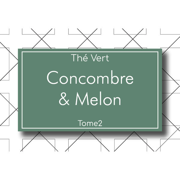Les Thés Fuji THÉ TOME2 - VERT - Concombre & Melon