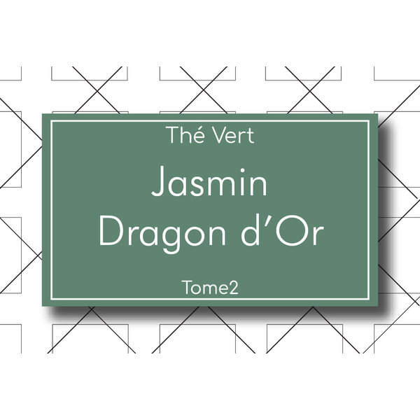 Les Thés Fuji Thé Vert Jasmin Dragon d'Or 100g
