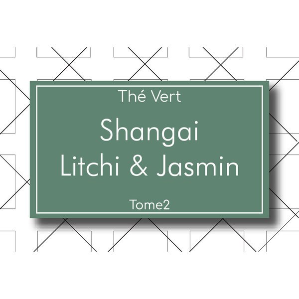 Les Thés Fuji Thé Vert Shangai Litchi & Jasmin 90g
