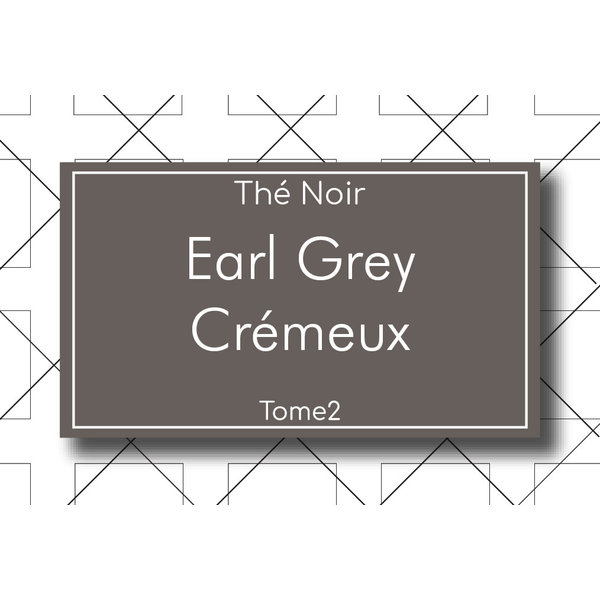 Les Thés Fuji Thé Noir Earl Grey Crémeux 90g