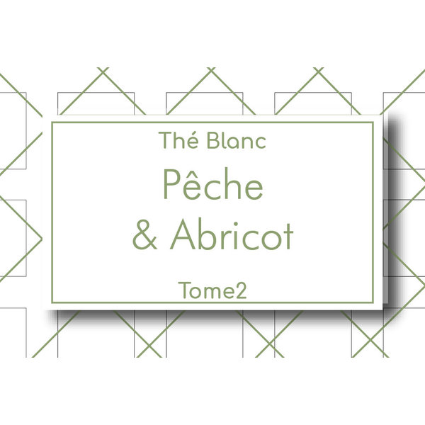Les Thés Fuji THÉE TOME2 - BLANC - Pêche & Abricot
