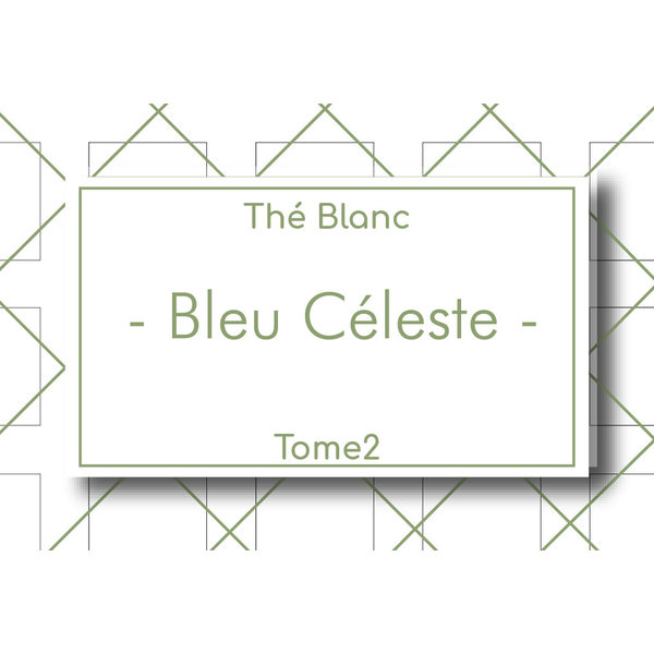 Les Thés Fuji THÉ TOME2 - BLANC - Bleu Céleste