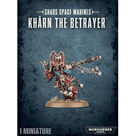 Warhammer 40k CHAOS SPACE MARINES KHARN THE BETRAYER