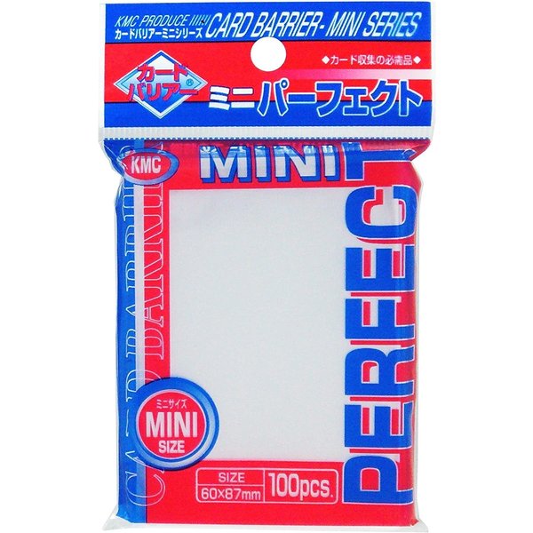 KMC KMC -  SLEEVES (100ct) - PERFECT FIT - Mini