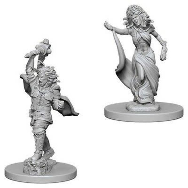 WIZKIDS DND UNPAINTED MINIS: MEDUSAS