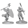 PATHFINDER - UNPAINTED MINIS - Female Half-Orc Barbarian