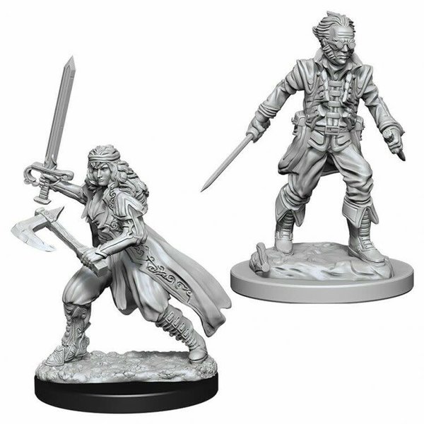 WIZKIDS DND UNPAINTED MINIS: VAMPIRE HUNTERS