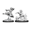 DND UNPAINTED MINIS: FEMALE HUMAN MONK