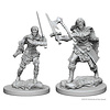 DND - UNPAINTED MINIS - Humain Female Barbarian