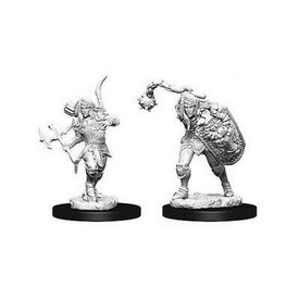 WIZKIDS PF UNPAINTED MINIS: MALE ELF FIGHTER