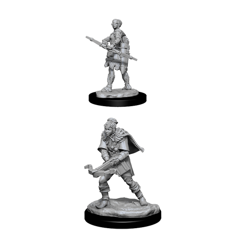 DND UNPAINTED MINIS FEMALE HUMAN RANGER