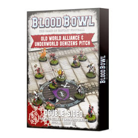 Games Workshop BLOOD BOWL - Old World + Underworld Pitch