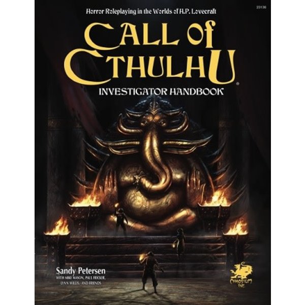 Chaosium Inc. CALL OF CTHULHU 7TH EDITION INVESTIGATOR HANDBOOK