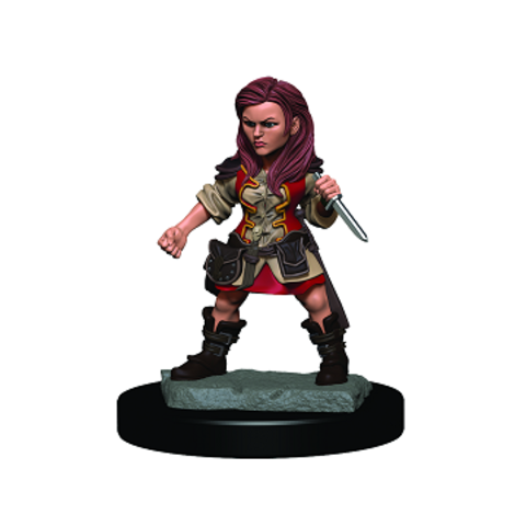 DND ICONS: PREMIUM FIG HALFLING FEMALE ROGUE