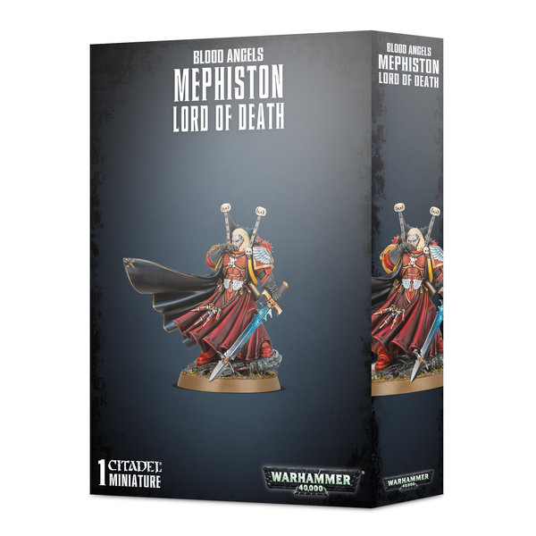 Warhammer 40k 40K - BLOOD ANGELS - Mephiston, Lord of Death