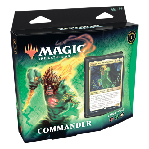 MTG - ZENDIKAR RISING - COMMANDER DECK - Land's Wrath