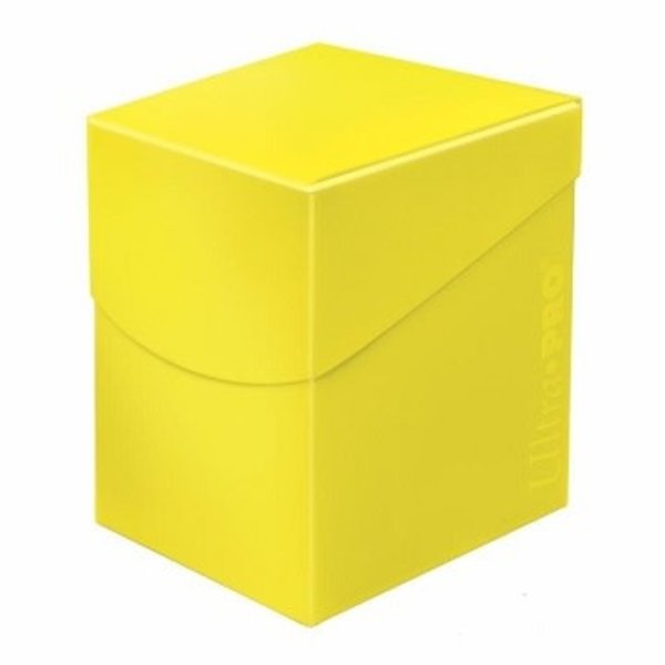 Ultra Pro UP D-BOX ECLIPSE LEMON YELLOW 100+