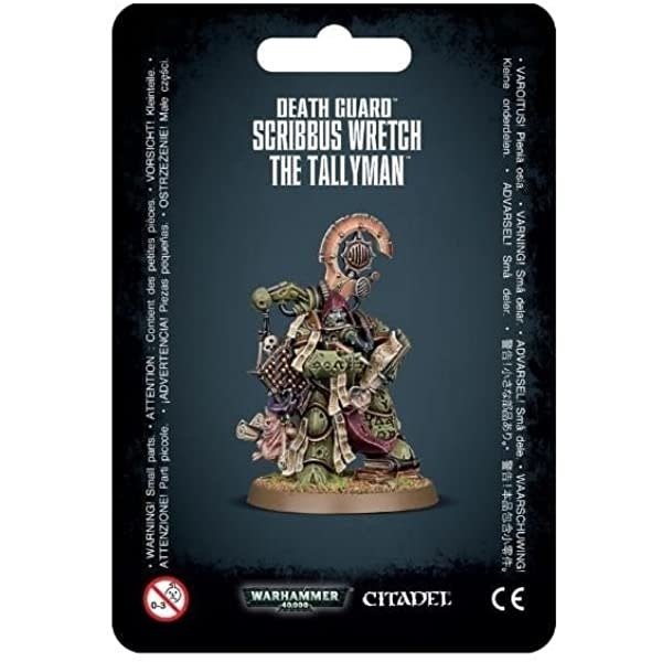 Death Guard 40K - DEATH GUARD - Scribbus Wretch the Tallyman