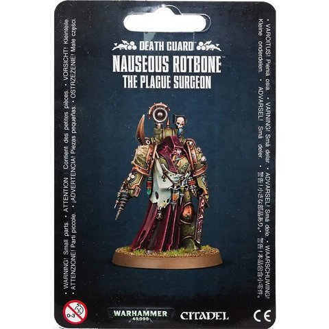 40K - DEATH GUARD - Nauseous Rotbone, the Plague Sugeon