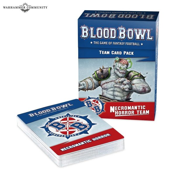 Blood Bowl BLOOD BOWL NECROMANTIC TEAM CARDS
