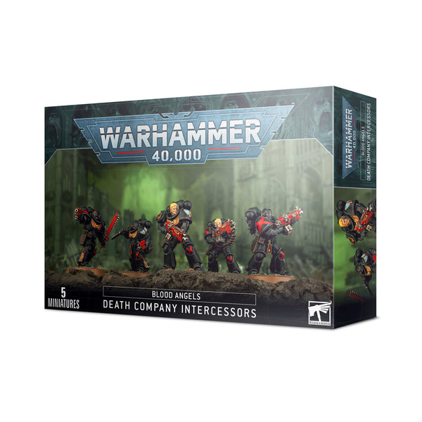 Blood Angels 40K - BLOOD ANGELS - Death Company Intercessors