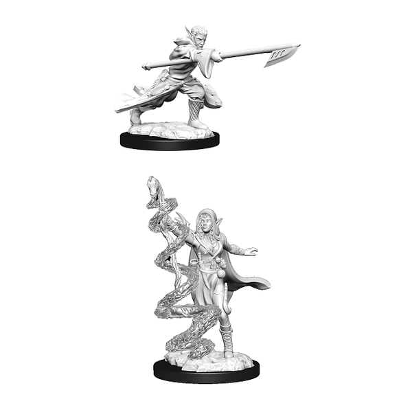 WIZKIDS MTG UNPAINTED MINIS WV13 JORAGA WARCALLER ELVES