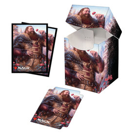 MTG UP COMBO (100 Sleeves + Box) D-BOX D-PRO MTG COMMANDER LEGENDS HANS