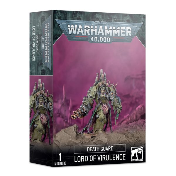 Warhammer 40k DEATH GUARD LORD OF VIRULENCE