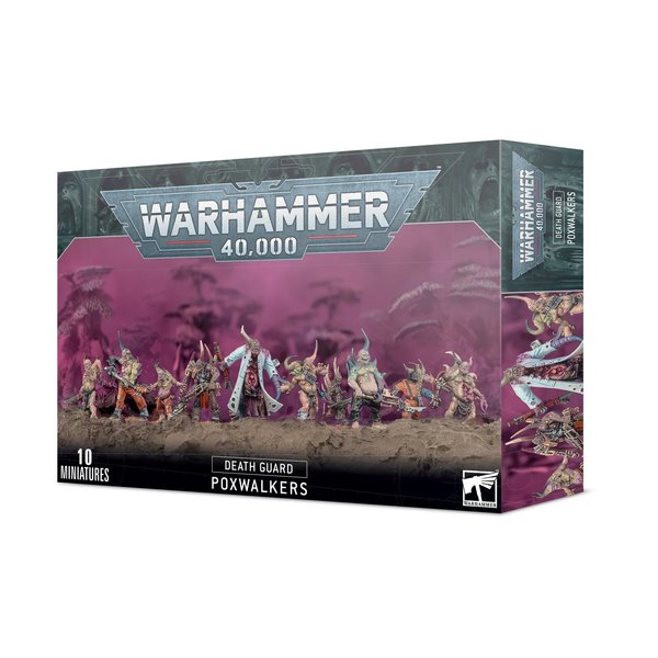 Death Guard 40K - DEATH GUARD - Poxwalkers