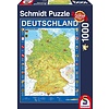 Puzzle: 1000 Map of Germany