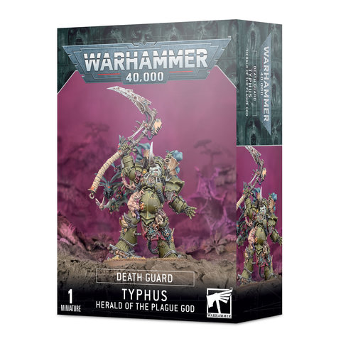 40K - DEATH GUARD - Typhus, Herald of the plague god