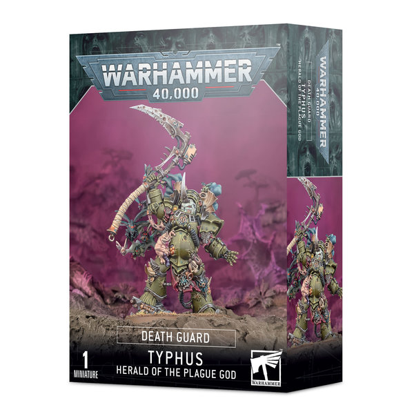 Death Guard 40K - DEATH GUARD - Typhus, Herald of the plague god