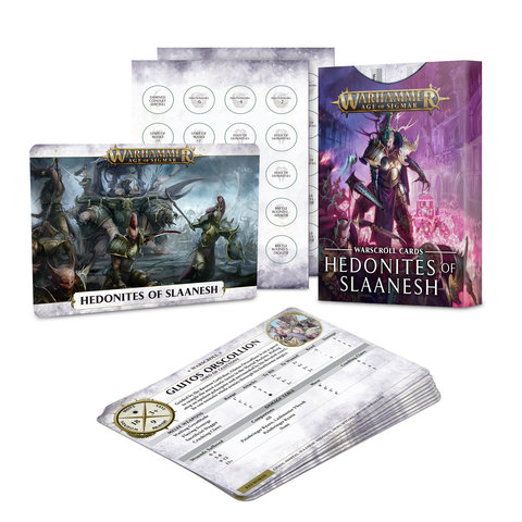 WARSCROLLS: HEDONITES OF SLAANESH (ENG)