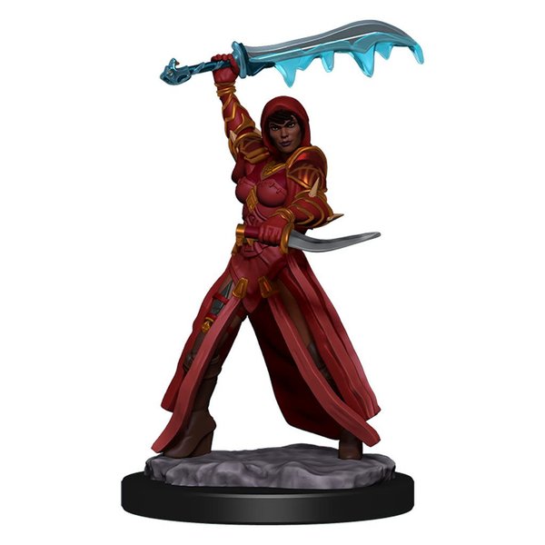 WIZKIDS DND ICONS OF THE REALMS HUMAN ROGUE FEMALE PREM FIG