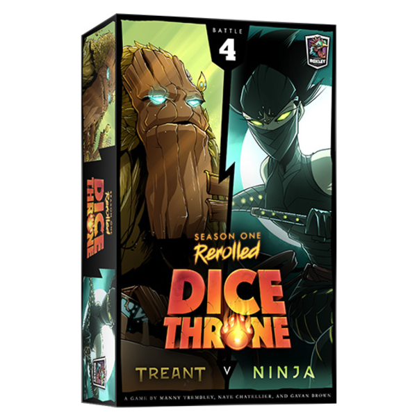 Roxley DICE THRONE - S1 - REROLLED - Treant VS Ninja