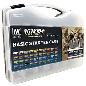 Vallejo VALLEJO: WIZKIDS BASIC PAINT STARTER SET - 40 pots