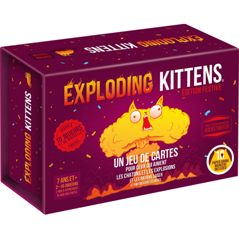 EXPLODING KITTENS (FR) - Edition Festive