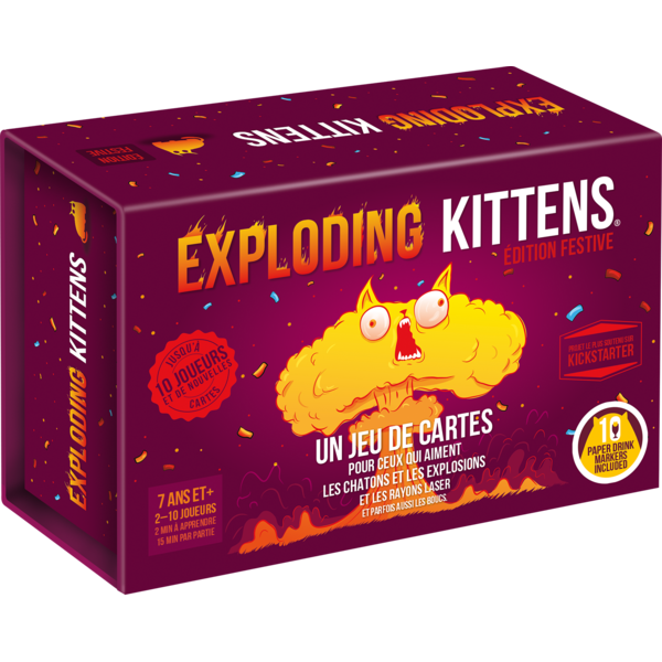 EXPLODING KITTENS EXPLODING KITTENS - EDITION FESTIVE (FR)