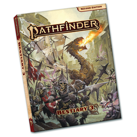 Paizo PATHFINDER 2E BESTIARY 3 POCKET EDITION