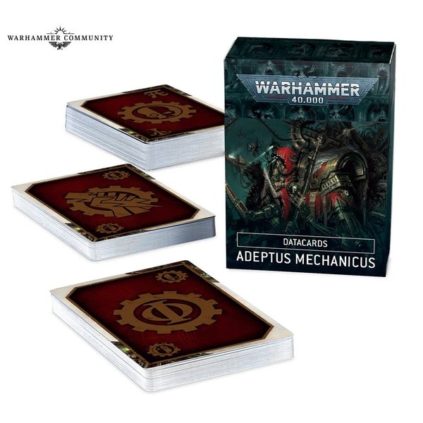 Warhammer 40k DATACARDS: ADEPTUS MECHANICUS (ENGLISH)