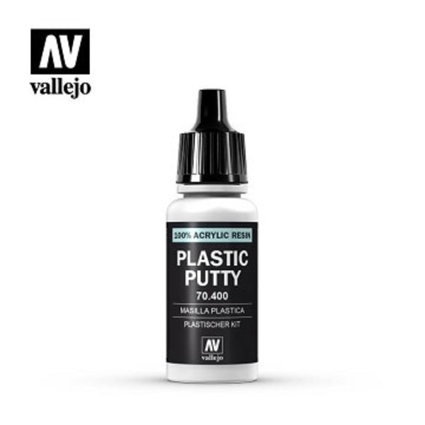 Vallejo VALLEJO: AUXILIARY PLASTIC PUTTY (17ML)